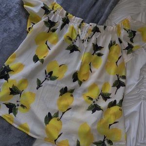 Lemon print blouse 🍋